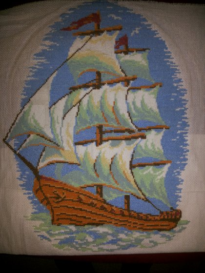 Этап процесса «Кораблик»