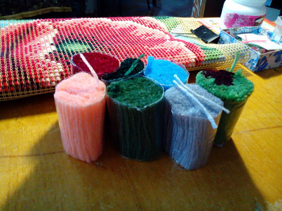 Этап процесса «Ковровая техника»