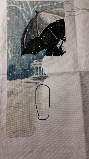 Этап процесса «Двое в парке»