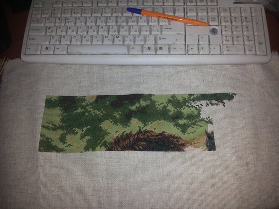 Этап процесса «Лошадки»