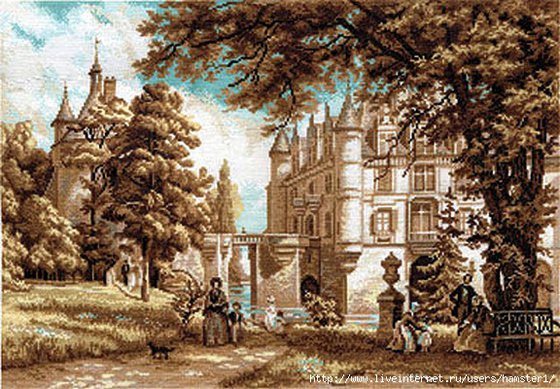 Этап процесса «В парке замка Шенонсо»