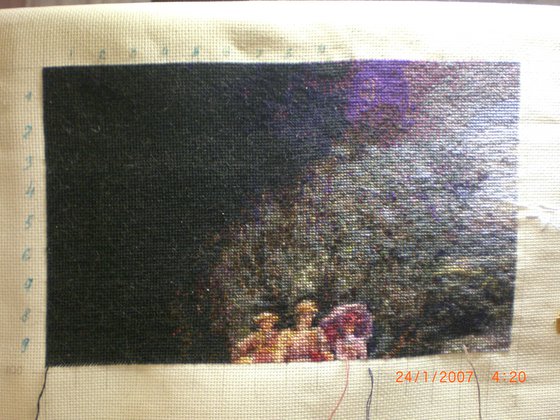 Этап процесса «Хаед Бабушкина шляпа»