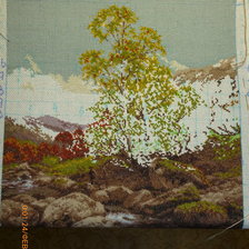 Процесс «Горный пейзаж»