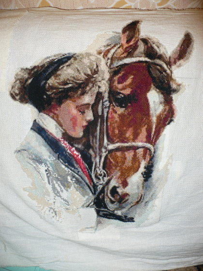 Этап процесса «наездница»