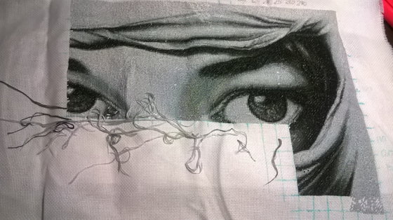 Этап процесса «Глаза пустыни»