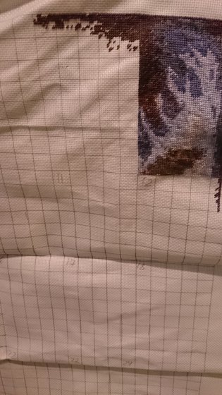 Этап процесса «Подушка времена года»