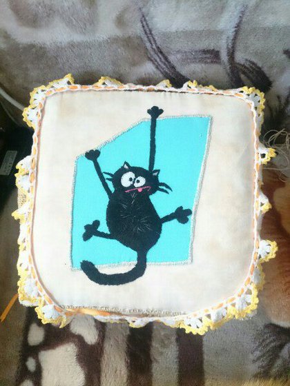 Этап процесса «декорирование шкатулки для рукоделия»