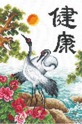 Этап процесса «Иероглиф "Здоровье" от  "Чудесной иглы"»