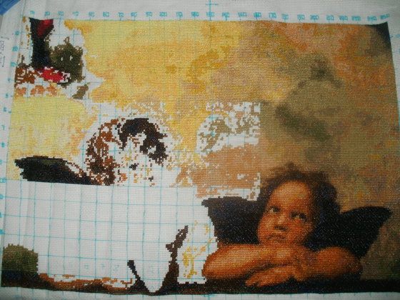 Этап процесса «Ангелочки»