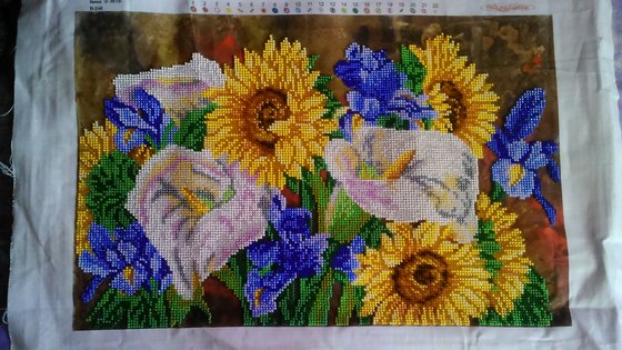 Этап процесса «Букет»