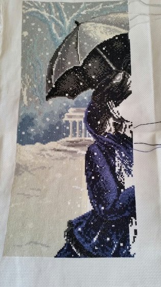 Этап процесса «Двое в парке»