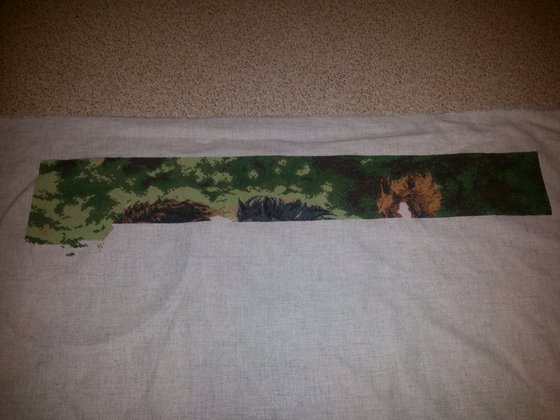 Этап процесса «Лошадки»