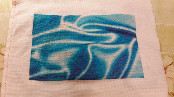 Этап процесса «GK 275 Blue Silk»