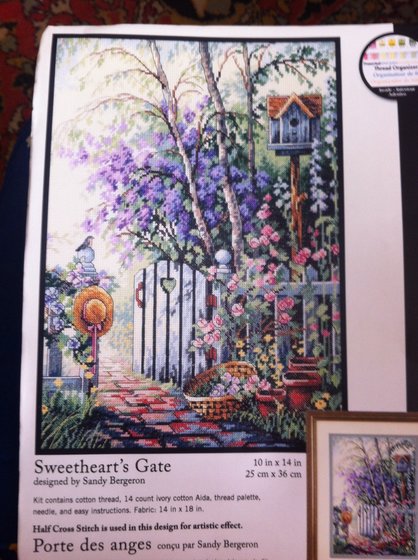 Этап процесса «Калитка влюбленных»