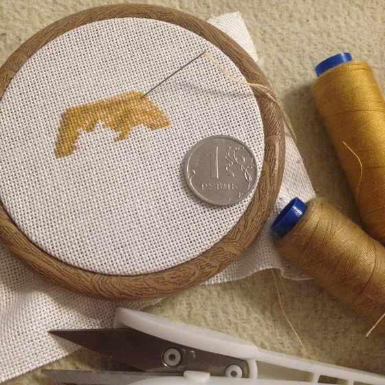 Этап процесса «Домик с соломенной крышей (2 из 5)»