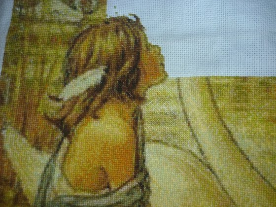 Этап процесса «Властелин реки Камыш (Сюзанна), схема Crosti»