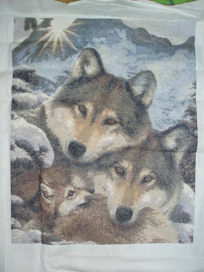 Этап процесса «Волчье семейство»