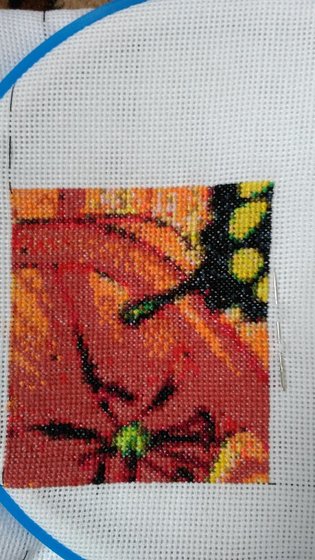 Этап процесса «бабочки и лилии»