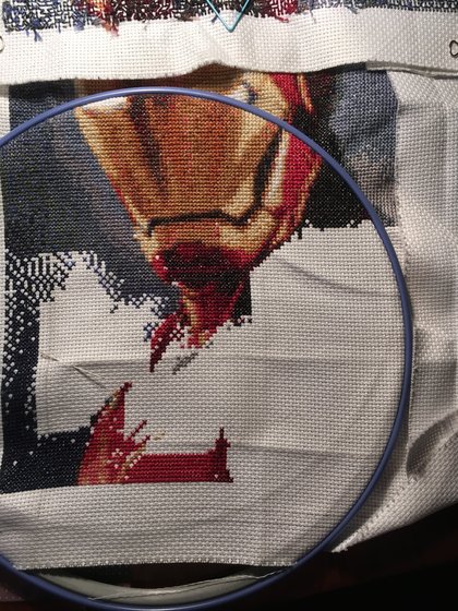 Этап процесса «"Железный человек"»