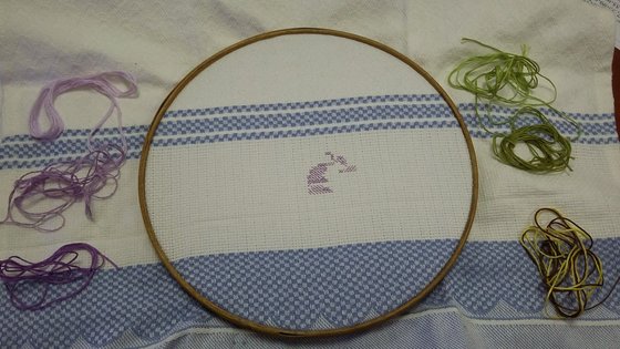 Этап процесса «Полотенечко»