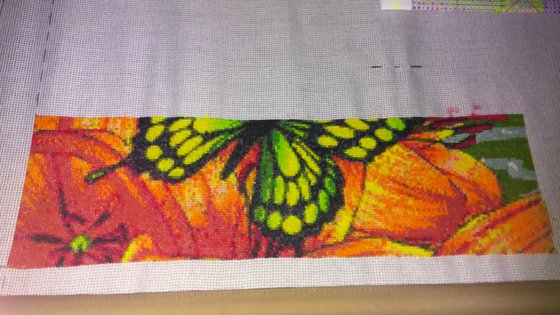 Этап процесса «бабочки и лилии»