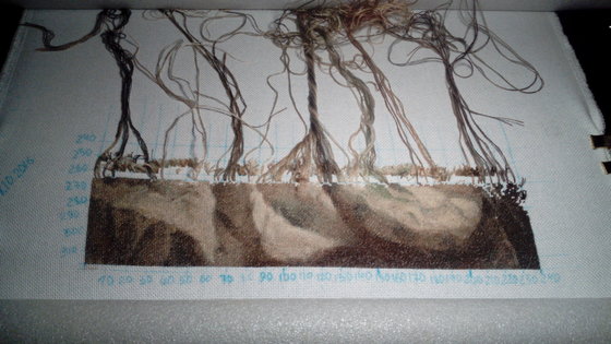 Этап процесса «"Девочка в платке" 173 от фирмы ЭСТЭ»