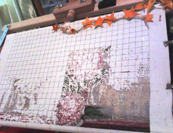 Этап процесса «Пионы»