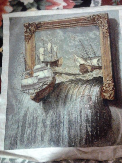 Этап процесса «Картина в картине»