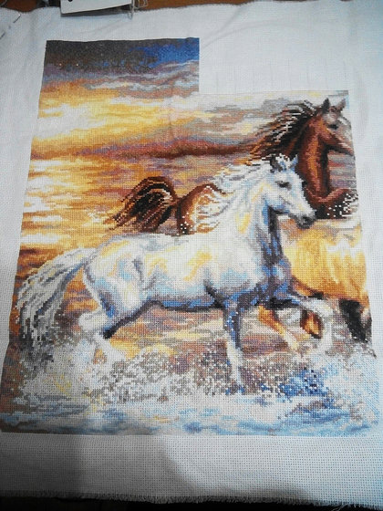 Этап процесса «В лучах заката»