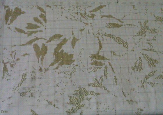 Этап процесса «подушка Цвета»