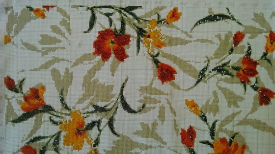 Этап процесса «подушка Цвета»