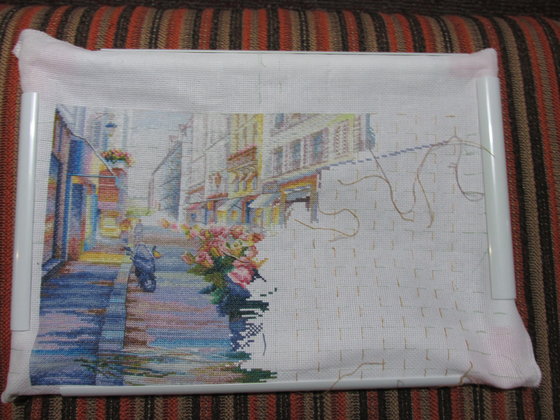 Этап процесса «"Цветущий Париж" от Панна»