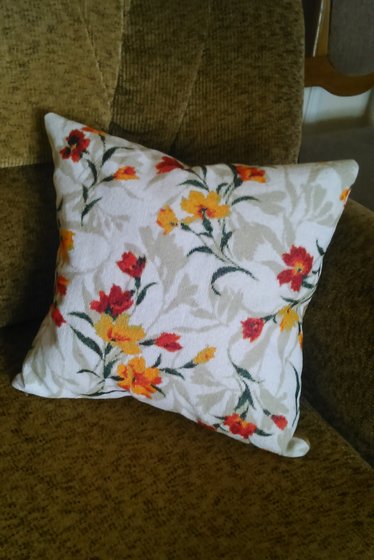 Этап процесса «подушка Цвета»