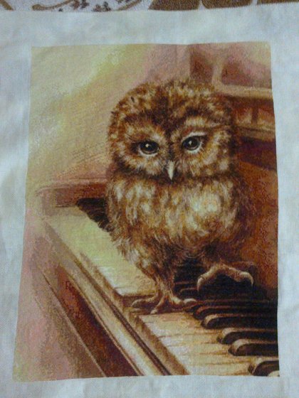 Этап процесса «Совенок пианист»