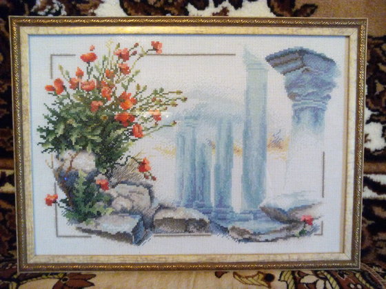 Этап процесса «Древний храм (серия Маки Херсонеса)»