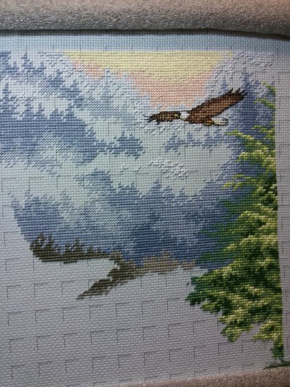 Этап процесса «Eagle's Majesty»