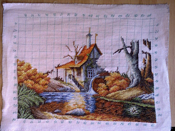 Этап процесса «Дом у озера»