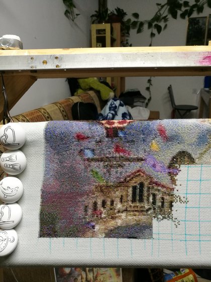 Этап процесса «Ciro Marchetti " таро город"»