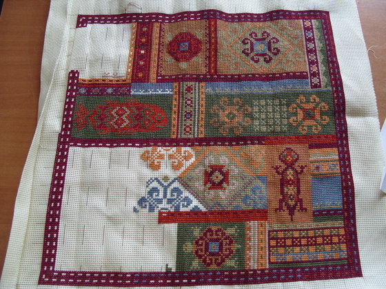 Этап процесса «Подушка "Терра"»