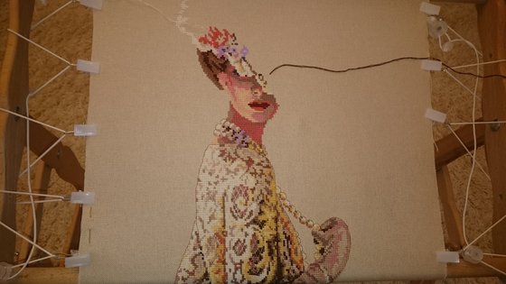 Этап процесса «Викторианская элегантность»