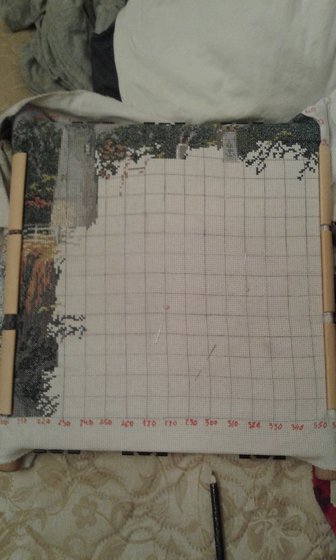 Этап процесса «Маяк на закате»