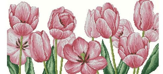 Этап процесса «Тюльпаны»