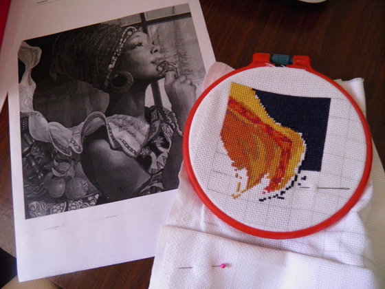 Этап процесса «Африканка - уже история»