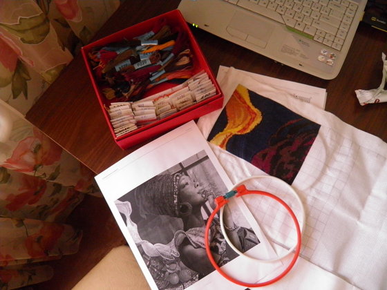 Этап процесса «Африканка - уже история»