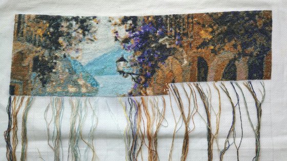 Этап процесса «Солнечные стены»