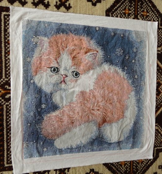 Этап процесса «Пушистик»