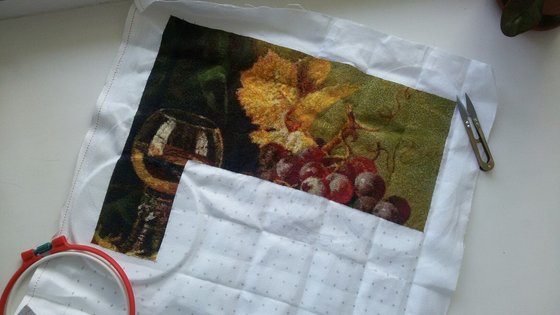 Этап процесса «натюрморт на кухню»