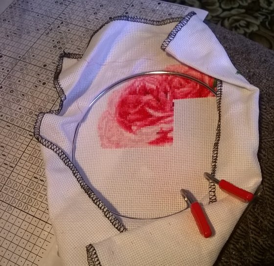 Этап процесса «Розочка»