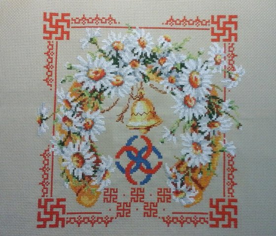 Этап процесса «Славянский оберег 2»