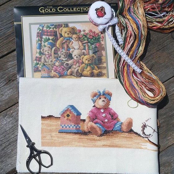 Этап процесса «Собрание мишек»